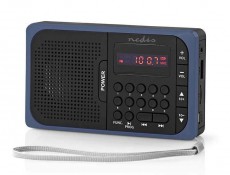 Nedis RDFM2100BU FM rádió Audio-Video / Hifi / Multimédia - Rádió / órás rádió - Hordozható, zseb-, táska rádió - 345791