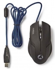 Nedis GMWD100BK EGÉR Iroda és számítástechnika - Egér - Vezetékes egér - 345776