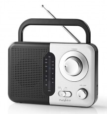 Nedis RDFM1300WT FM RÁDIÓ Audio-Video / Hifi / Multimédia - Rádió / órás rádió - Hordozható, zseb-, táska rádió - 345787