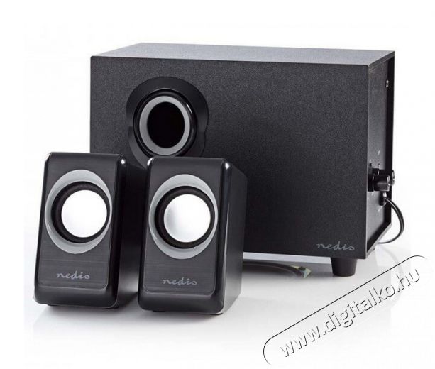 Nedis CSPR10021BK PC HANGSZÓRÓ Iroda és számítástechnika - PC hangszóró / hangfal - 345771