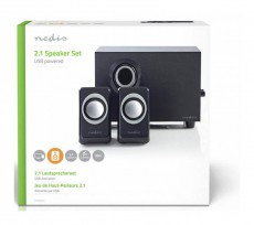 Nedis CSPR10021BK PC HANGSZÓRÓ Iroda és számítástechnika - PC hangszóró / hangfal - 345771