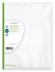 Nedis CAGP25000BK50 digitális hangkábel - 5 méter Audio-Video / Hifi / Multimédia - Hangfal - Hangfalszett - Hangszóró kábel / csatlakozó - 366243