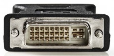 Nedis CCGP32900BK DVI-VGA adapter Tv kiegészítők - Kábel / csatlakozó - Csatlakozó / elosztó / átalakító - 366181