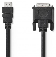 Nedis CCGP34800BK30 HDMI - DVI kábel Tv kiegészítők - Kábel / csatlakozó - DVI-Hdmi kábel - 366437