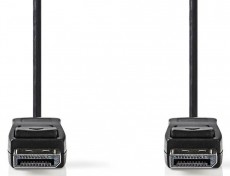 Nedis CCGP37010BK30 displayport kábel - 3 méter Tv kiegészítők - Kábel / csatlakozó - Mini DisplayPort kábel - 366427