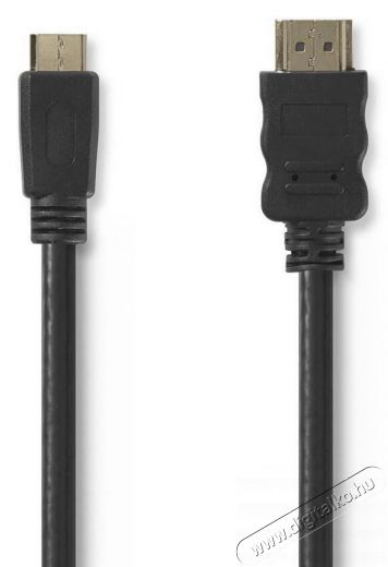 Nedis CVGP34500BK20 HDMI kábel - 2 méter Tv kiegészítők - Kábel / csatlakozó - Hdmi kábel - 366257