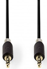 Nedis CABW22000AT10 audió kábel - 1 méter Tv kiegészítők - Kábel / csatlakozó - 3,5mm Jack kábel - 366208