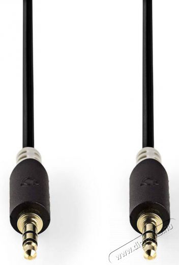 Nedis CABW22000AT10 audió kábel - 1 méter Tv kiegészítők - Kábel / csatlakozó - 3,5mm Jack kábel - 366208