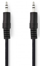 Nedis CAGP22000BK10 audió kábel Tv kiegészítők - Kábel / csatlakozó - 3,5mm Jack kábel - 366201
