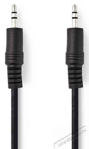 Nedis CAGP22000BK20 audió kábel - 2 méter Tv kiegészítők - Kábel / csatlakozó - 3,5mm Jack kábel - 366203