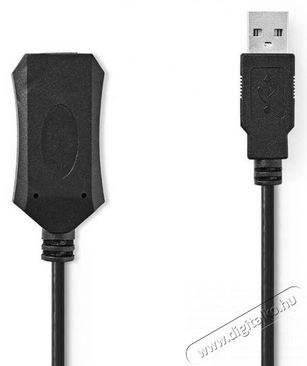 Nedis CCGP60EXTBK50 USB 2.0 hosszabító kábel - 5 méter Tv kiegészítők - Kábel / csatlakozó - USB kábel - 366411