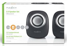 Nedis CSPR10020BK PC hangszóró - fekete Iroda és számítástechnika - PC hangszóró / hangfal - 366207