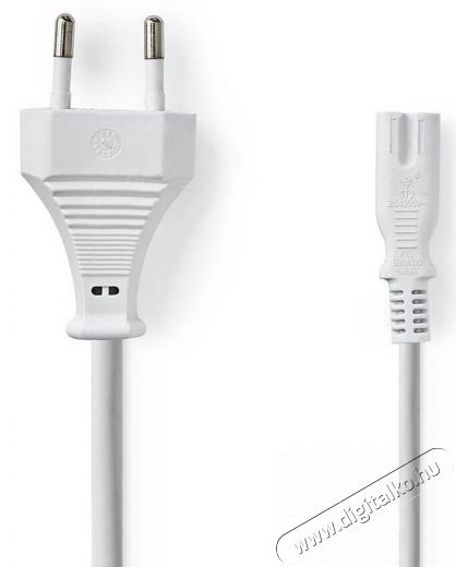 Nedis PCGP11040WT20 tápkábel - 2 méter Iroda és számítástechnika - Számítógép tartozék - Hálózati kábel - 366231