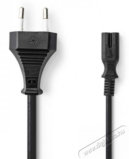 Nedis PCGP11040BK20 hálózati tápkábel - 2 méter Iroda és számítástechnika - Számítógép tartozék - Hálózati kábel - 366423