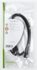 Nedis CCGP60300BK10 USB kábel Iroda és számítástechnika - Számítógép tartozék - USB kábel - 366370