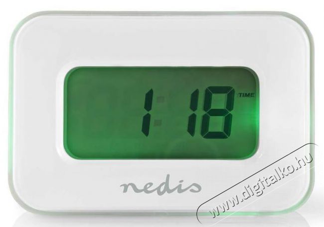 Nedis CLAL110WT Digitális ébresztőóra Háztartás / Otthon / Kültér - Óra - Ébresztőóra - 366306