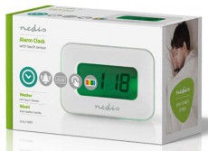Nedis CLAL110WT Digitális ébresztőóra Háztartás / Otthon / Kültér - Óra - Ébresztőóra - 366306