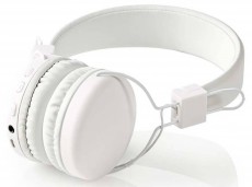 Nedis HPBT1100WT Bluetooth fejhallgató - fehér Audio-Video / Hifi / Multimédia - Fül és Fejhallgatók - Fejhallgató - 366315