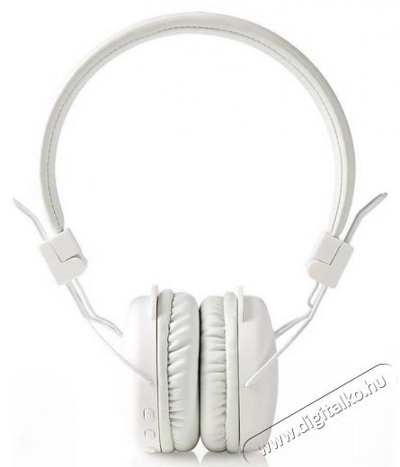 Nedis HPBT1100WT Bluetooth fejhallgató - fehér Audio-Video / Hifi / Multimédia - Fül és Fejhallgatók - Fejhallgató - 366315