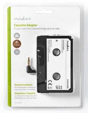 Nedis ACON2200BK Kazettaadapter autós magnóhoz Autóhifi / Autó felszerelés - Autó hangsugárzó - Kiegészítő - 366395