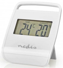 Nedis WEST100WT Beltéri hőmérő és páratartalom mérő Háztartás / Otthon / Kültér - Lakásfelszerelés - Hőmérő / barométer - 366400