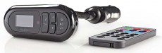 Nedis CATR100BK Autós FM adókészülék Autóhifi / Autó felszerelés - FM transzmitter / modulátor - 366230