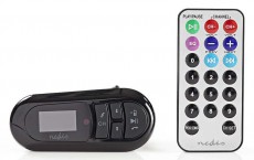 Nedis CATR100BK Autós FM adókészülék Autóhifi / Autó felszerelés - FM transzmitter / modulátor - 366230