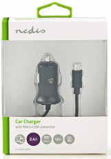 Nedis CCHAM240ABK autós töltő Mobil / Kommunikáció / Smart - Mobiltelefon kiegészítő / tok - Hálózati-, autós töltő - 366187