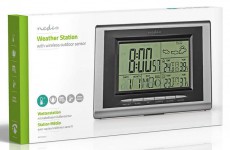 Nedis WEST202GY időjárás állomás Háztartás / Otthon / Kültér - Lakásfelszerelés - Időjárás állomás - 366404