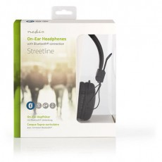 Nedis HPBT1100BK VEZETÉK NÉLKÜLI FEJHALLGATÓ Audio-Video / Hifi / Multimédia - Fül és Fejhallgatók - Fejhallgató - 374077