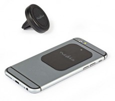 Nedis SCMTM200BK AUTÓS TARTÓ MÁGNESES Mobil / Kommunikáció / Smart - Mobiltelefon kiegészítő / tok - Tartó / rögzítő / állvány - 379417