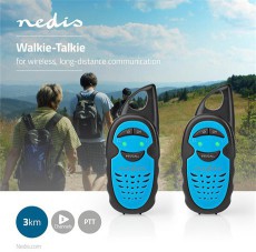 Nedis WLTK0300BU ADÓ VEVŐ Mobil / Kommunikáció / Smart - Walkie-Talkie / PMR rádió - Walkie-Talkie / PMR rádió - 379399