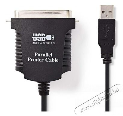 Nedis CCGP60880BK20 USB Nyomtató kábel Mobil / Kommunikáció / Smart - Mobiltelefon kiegészítő / tok - Hálózati-, autós töltő - 382633