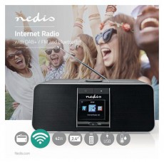 Nedis RDIN5005BK Internetes rádió Audio-Video / Hifi / Multimédia - Rádió / órás rádió - Internet webrádió - 383084