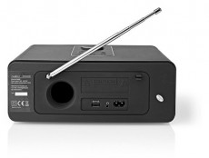 Nedis RDIN5005BK Internetes rádió Audio-Video / Hifi / Multimédia - Rádió / órás rádió - Internet webrádió - 383084