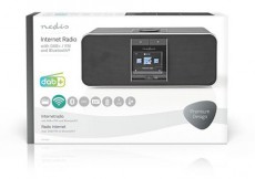 Nedis RDIN5005BK Internetes rádió Audio-Video / Hifi / Multimédia - Rádió / órás rádió - Internet webrádió - 383084
