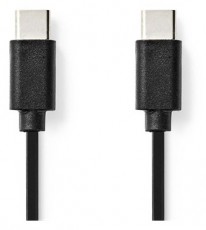 Nedis CCGP60700BK10 USB C - USB C Kábel Mobil / Kommunikáció / Smart - Mobiltelefon kiegészítő / tok - Kábel / átalakító - 383850