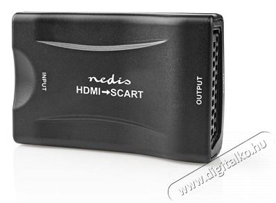 Nedis VCON3461BK HDMI-SCART adapter Tv kiegészítők - Kábel / csatlakozó - Csatlakozó / elosztó / átalakító - 384051