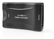 Nedis VCON3461BK HDMI-SCART adapter Tv kiegészítők - Kábel / csatlakozó - Csatlakozó / elosztó / átalakító - 384051