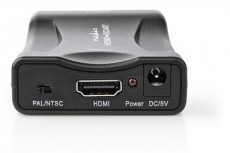 Nedis VCON3461BK HDMI-SCART adapter Tv kiegészítők - Kábel / csatlakozó - Csatlakozó / elosztó / átalakító - 384051