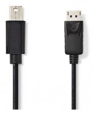 Nedis CCGP37400BK30 Mini displayport-displayport kábel Tv kiegészítők - Kábel / csatlakozó - Csatlakozó / elosztó / átalakító - 384261