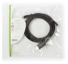 Nedis CCGP37400BK30 Mini displayport-displayport kábel Tv kiegészítők - Kábel / csatlakozó - Csatlakozó / elosztó / átalakító - 384261