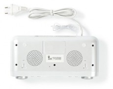 Nedis RDFM4000WT FM rádió Audio-Video / Hifi / Multimédia - Rádió / órás rádió - Asztali rádió - 384089