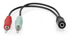 Nedis CAGB22160BK02 Audio kábel Fotó-Videó kiegészítők - Kábel - Audio-video kábel - 397644