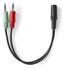 Nedis CAGB22160BK02 Audio kábel Fotó-Videó kiegészítők - Kábel - Audio-video kábel - 397644