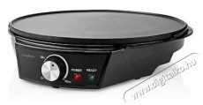Nedis FCCM120FBK30 Palacsintasütő Konyhai termékek - Konyhai kisgép (sütés / főzés / hűtés / ételkészítés) - Sütemény / palacsinta készítő gép - 401615