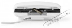 Nedis KASM100WT Szendvicssütő, 800W, Fehér Konyhai termékek - Konyhai kisgép (sütés / főzés / hűtés / ételkészítés) - Melegszendvics / gofri sütő - 401645