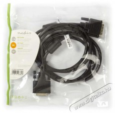 Nedis CCGP32000BK20 DVI k&aacute;bel Tv kieg&eacute;sz&iacute;tők - K&aacute;bel / csatlakoz&oacute; - DVI-Hdmi k&aacute;bel - 366245