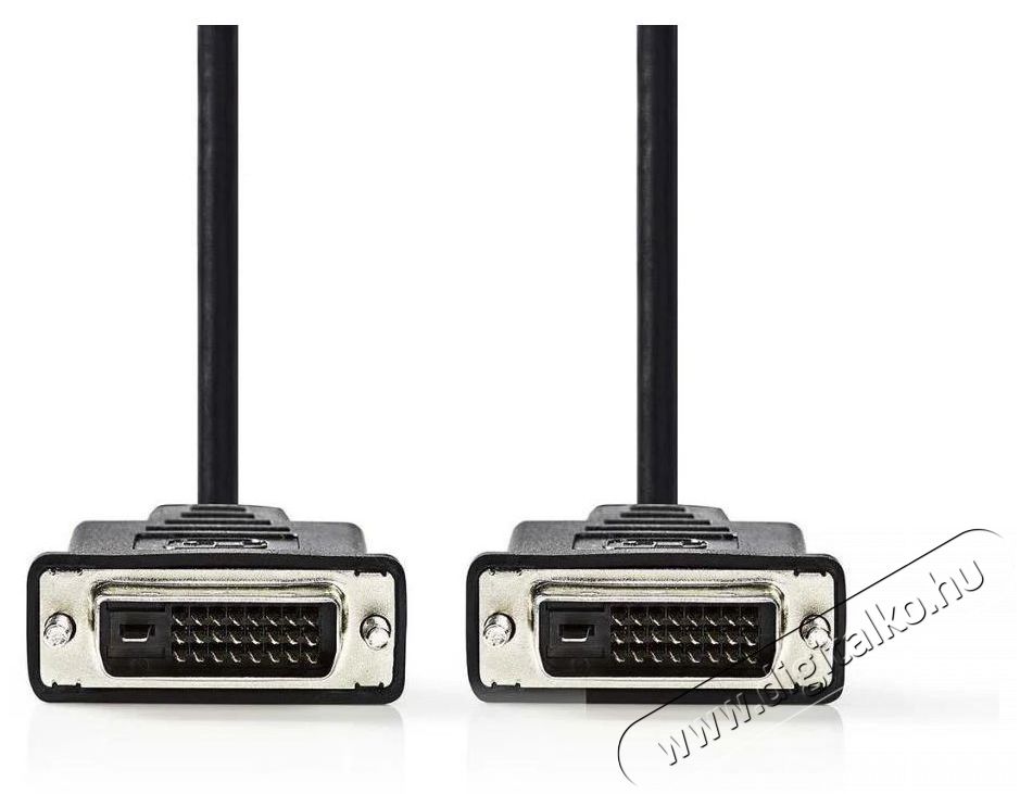 Nedis CCGP32000BK20 DVI k&aacute;bel Tv kieg&eacute;sz&iacute;tők - K&aacute;bel / csatlakoz&oacute; - DVI-Hdmi k&aacute;bel - 366245