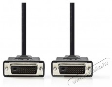 Nedis CCGP32000BK20 DVI k&aacute;bel Tv kieg&eacute;sz&iacute;tők - K&aacute;bel / csatlakoz&oacute; - DVI-Hdmi k&aacute;bel - 366245